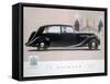 Poster Advertising the Daimler Straight 8 Limousine, 1947-null-Framed Stretched Canvas