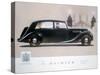 Poster Advertising the Daimler Straight 8 Limousine, 1947-null-Stretched Canvas