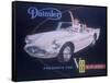 Poster Advertising the Daimler V8 SP 250, 1959-null-Framed Stretched Canvas