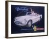 Poster Advertising the Daimler V8 SP 250, 1959-null-Framed Giclee Print