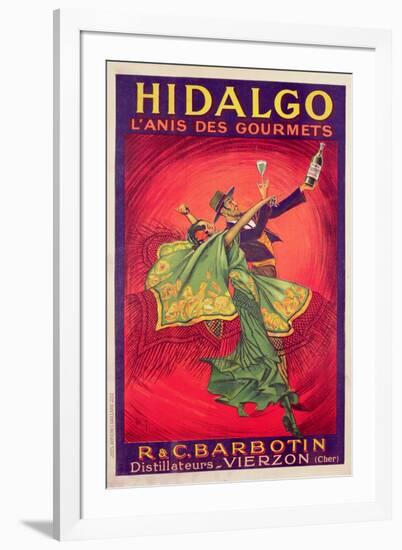 Poster Advertising the Drink Hidalgo, Printed by Affiches Gaillard, Paris, C.1930-null-Framed Giclee Print