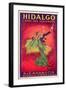 Poster Advertising the Drink Hidalgo, Printed by Affiches Gaillard, Paris, C.1930-null-Framed Giclee Print