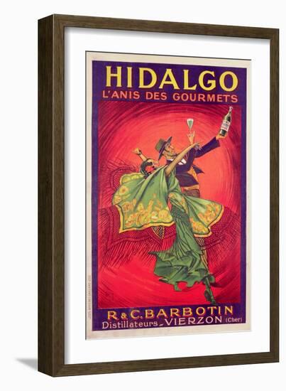 Poster Advertising the Drink Hidalgo, Printed by Affiches Gaillard, Paris, C.1930-null-Framed Giclee Print