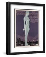 Poster Advertising the 'Electricity Exhibition', Munich, 1911-Paul Neu-Framed Giclee Print