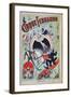 Poster Advertising the Fernando Circus, Paris-null-Framed Giclee Print