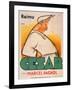 Poster Advertising the Film, 'Cesar with Raimu', by Marcel Pagnol (1895-1974)-French School-Framed Giclee Print