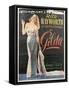 Poster Advertising the Film 'Gilda' starring Rita Hayworth, 1946-null-Framed Stretched Canvas