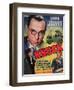 Poster Advertising the Film 'Knock' Starring Louis Jouvet, C.1940-null-Framed Giclee Print