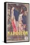 Poster Advertising the Film, 'Napoleon', Written by Abel Gance-French School-Framed Stretched Canvas