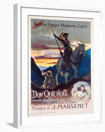 Poster Advertising the First Production of the Opera-Georges Marie Rochegrosse-Framed Giclee Print