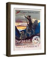 Poster Advertising the First Production of the Opera-Georges Marie Rochegrosse-Framed Giclee Print