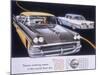 Poster Advertising the Ford Fairlane Car, 1958-null-Mounted Giclee Print