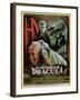 Poster Advertising the French Version of the Film, 'The Horror of Dracula'-French School-Framed Giclee Print