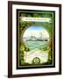 Poster Advertising the German East Africa Line, 1890-German School-Framed Giclee Print