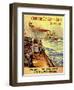 Poster Advertising the German East Africa Line, Hamburg, 1904-Stoewer Willy-Framed Giclee Print