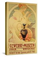 Poster Advertising the Gewerbe Museen, Zurich-null-Stretched Canvas