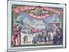 Poster Advertising the "Grand Cirque Menagerie Darius," 1924-null-Mounted Giclee Print