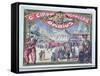 Poster Advertising the "Grand Cirque Menagerie Darius," 1924-null-Framed Stretched Canvas