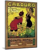 Poster Advertising the Grand Hotel, Cabourg, c.1910-Edouard Bernard-Mounted Giclee Print