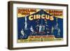 Poster Advertising the Great Wallendas at the 'Ringling Bros. and Barnum and Bailey Circus'-American-Framed Giclee Print
