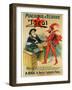 Poster Advertising the 'Ideal' Typewriter-French School-Framed Giclee Print