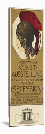 Poster Advertising the International Art Exhibition, Munich, 1898-Franz von Stuck-Stretched Canvas