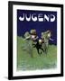 Poster Advertising the 'Jugend' Newspaper-Ludwig von Zumbusch-Framed Giclee Print