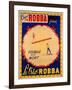 Poster Advertising the Ladder of Death at the 'Cirque Robba'-French School-Framed Giclee Print