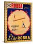 Poster Advertising the Ladder of Death at the 'Cirque Robba'-French School-Stretched Canvas