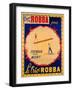 Poster Advertising the Ladder of Death at the 'Cirque Robba'-French School-Framed Giclee Print