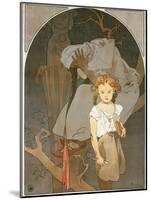 Poster Advertising the Lottery of the Union of South-West Moravia, 1912-Alphonse Mucha-Mounted Giclee Print