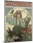 Poster Advertising the Moravian Teachers' Choir, 1911-Alphonse Mucha-Mounted Giclee Print