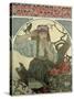 Poster Advertising the Moravian Teachers' Choir, 1911-Alphonse Mucha-Stretched Canvas