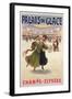 Poster Advertising the Palais De Glace Ice Rink on the Champs-Elysees-Albert Guillaume-Framed Giclee Print