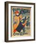 Poster Advertising the Palais De Glace on the Champs Elysees-Jules Chéret-Framed Giclee Print