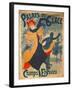 Poster Advertising the Palais De Glace on the Champs Elysees-Jules Chéret-Framed Giclee Print