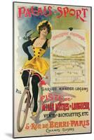 Poster Advertising the Palais-Sport in Paris, C.1895-null-Mounted Premium Giclee Print