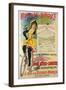 Poster Advertising the Palais-Sport in Paris, C.1895-null-Framed Giclee Print