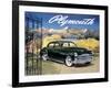 Poster Advertising the Plymouth Special De Luxe Sedan, 1949-null-Framed Giclee Print