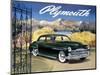 Poster Advertising the Plymouth Special De Luxe Sedan, 1949-null-Mounted Giclee Print