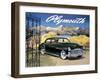 Poster Advertising the Plymouth Special De Luxe Sedan, 1949-null-Framed Giclee Print