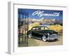 Poster Advertising the Plymouth Special De Luxe Sedan, 1949-null-Framed Giclee Print