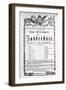 Poster Advertising the Premiere of "The Magic Flute" by Mozart at the Freihaustheater, 1791-null-Framed Giclee Print