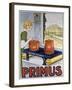 Poster Advertising the Primus Hob, Printed by Dampenon and Elarue-French School-Framed Giclee Print