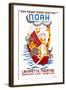 Poster Advertising the Production Noah at the Lafayette Theatre, New York.-null-Framed Giclee Print