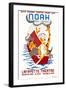 Poster Advertising the Production Noah at the Lafayette Theatre, New York.-null-Framed Giclee Print