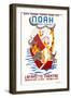 Poster Advertising the Production Noah at the Lafayette Theatre, New York.-null-Framed Giclee Print