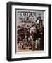 Poster Advertising the Publication of "Germinal" by Emile Zola in "Le Cri Du Peuple"-Leon Choubrac-Framed Giclee Print