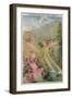 Poster Advertising the Resort of 'Le Lioran, Auvergne' with the 'Chemins De Fer D'Orleans', 1904-null-Framed Giclee Print