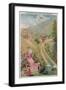 Poster Advertising the Resort of 'Le Lioran, Auvergne' with the 'Chemins De Fer D'Orleans', 1904-null-Framed Giclee Print